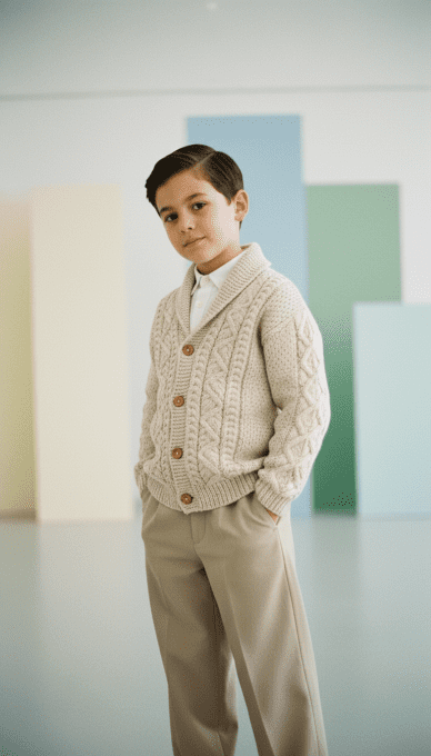 Modele Tricot Gilet Antin