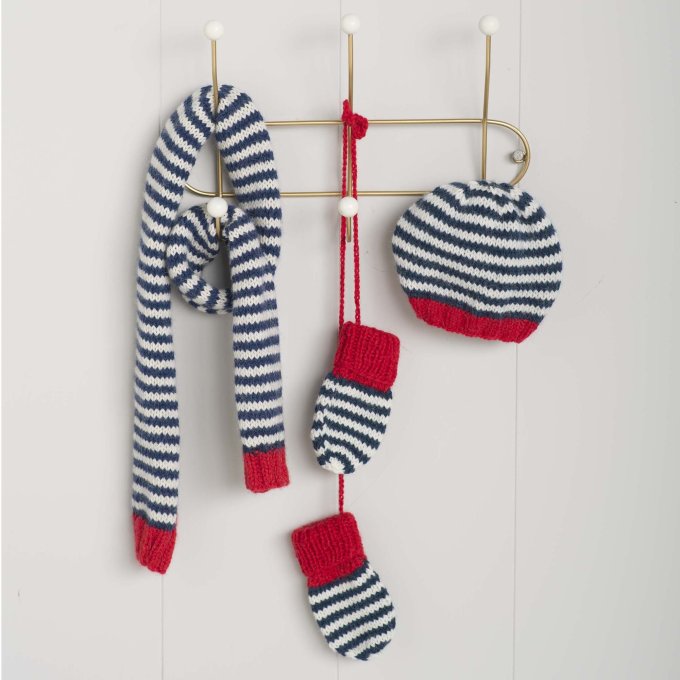 Modele tricot PDF - Echarpe Hubert