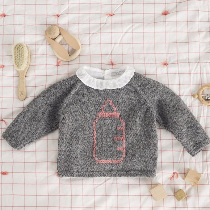 Modèle tricot PDF - Pull Alceste