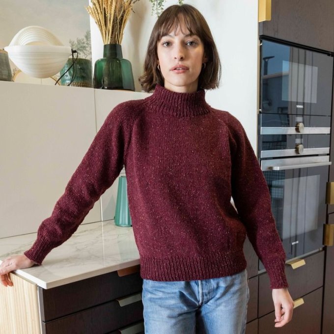 Kit tricot Pull Dominique 