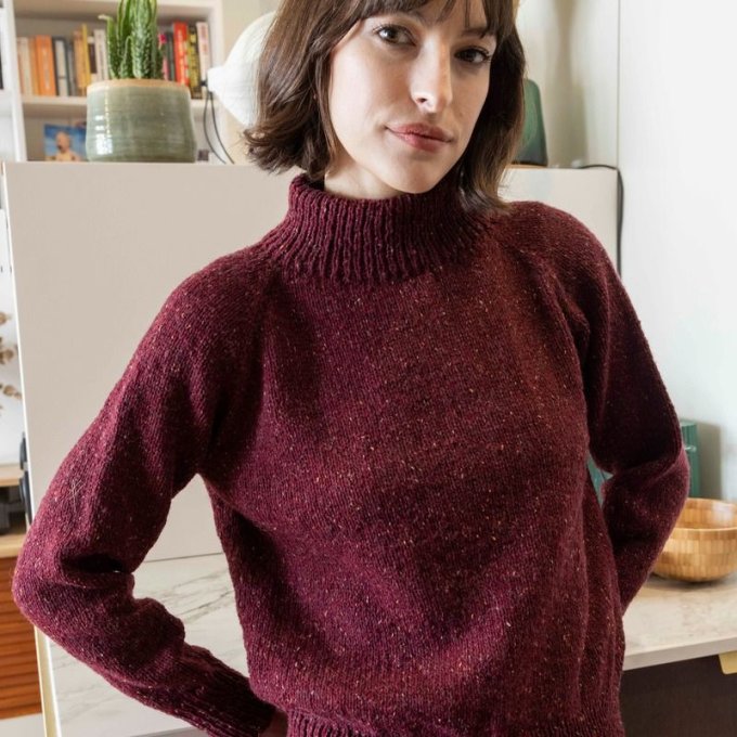 Kit tricot Pull Dominique 